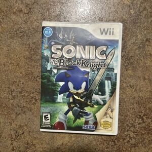 Sonic and the Black Knight (Nintendo Wii) CIB Complete W/ Manual